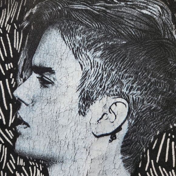 Justin beiber custom distressed tour tank 2016 - Picture 3 of 5